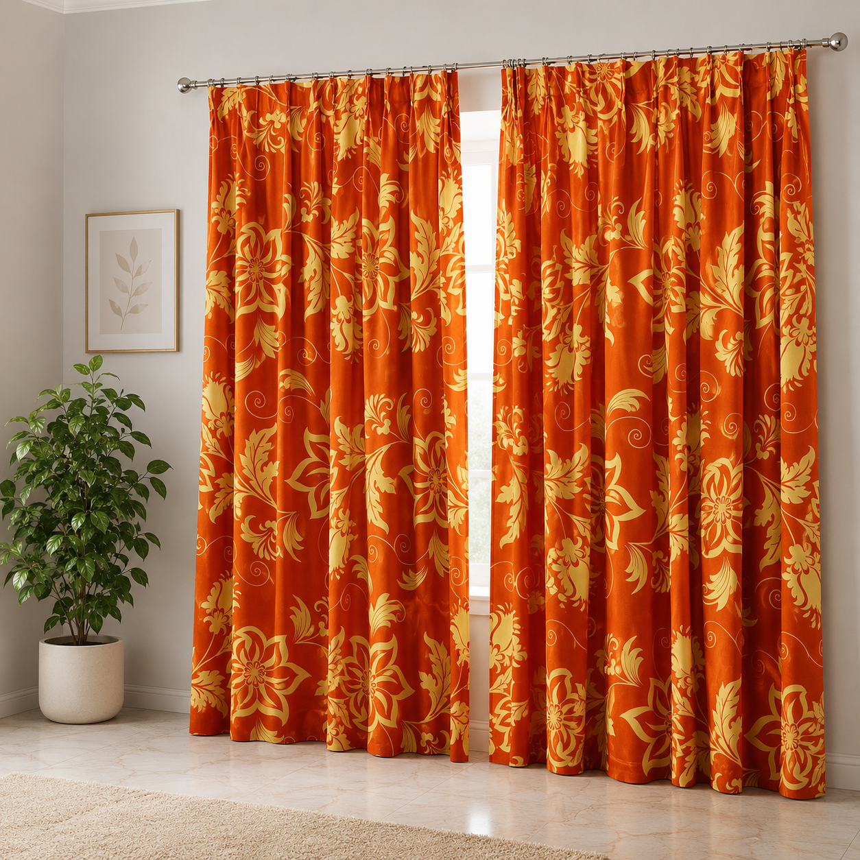Digital Printed Curtain