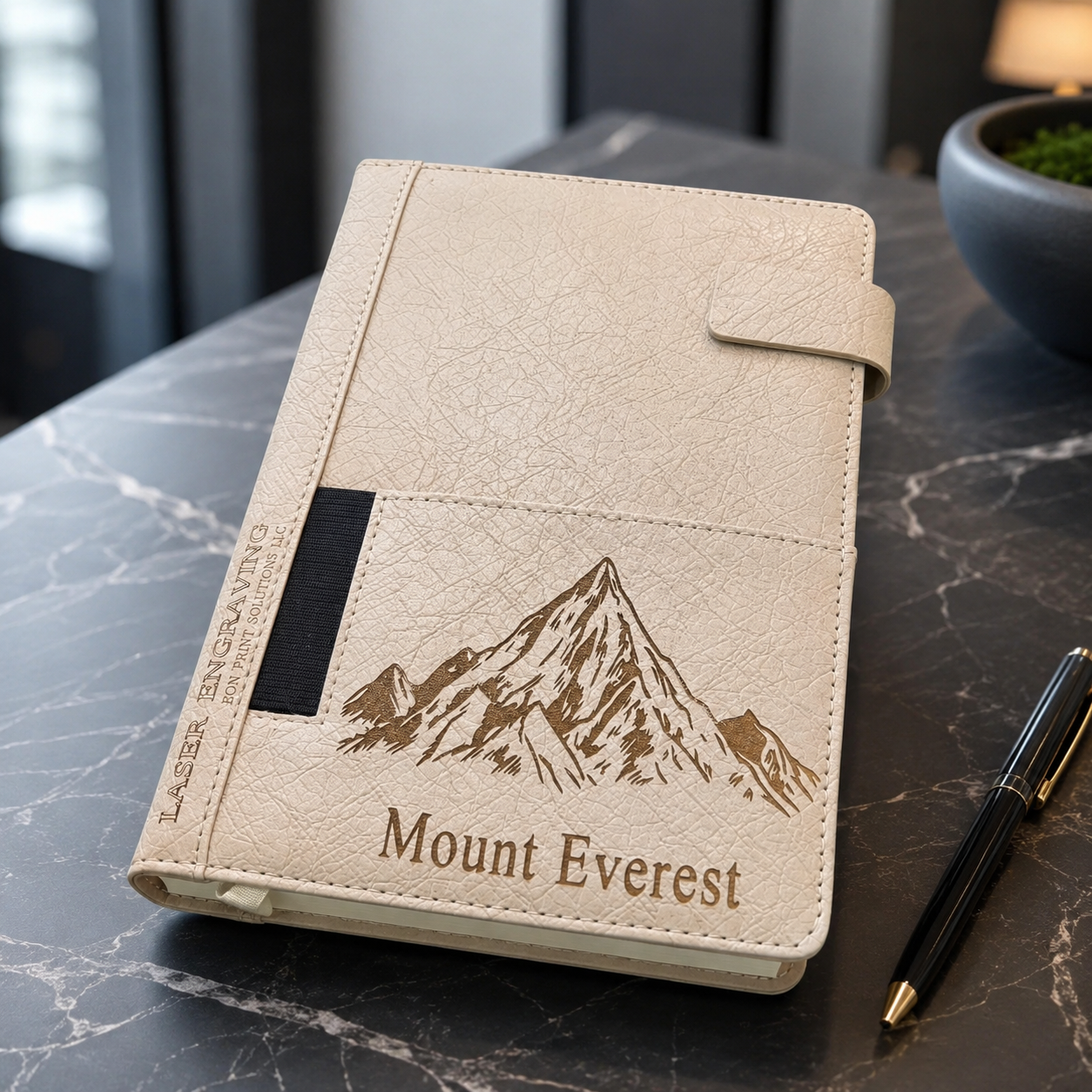 Laser engraved Diary