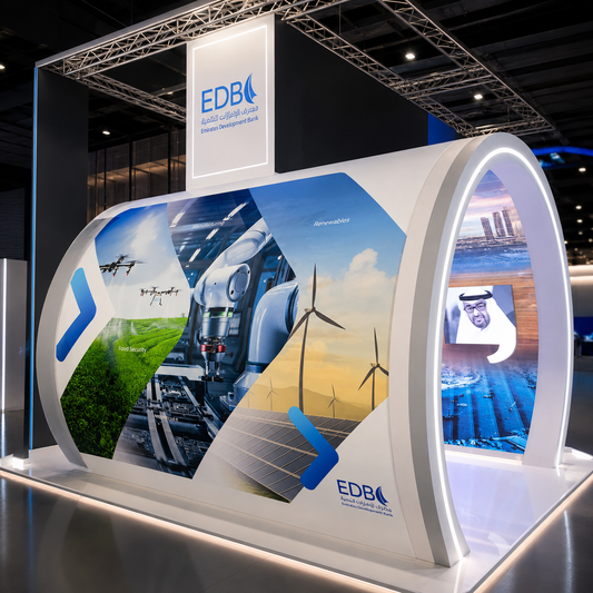 Exhibition Fabric branding