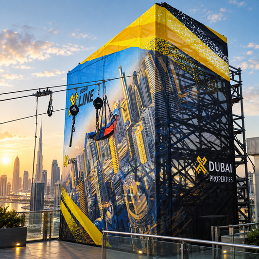 Fabric Mesh Banner