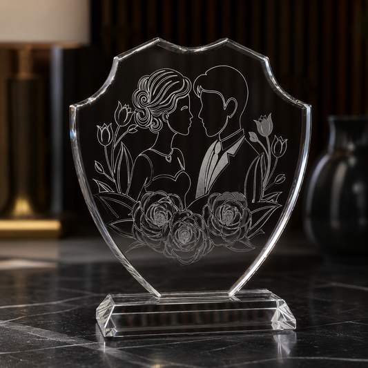UV-Lase engraved Momento